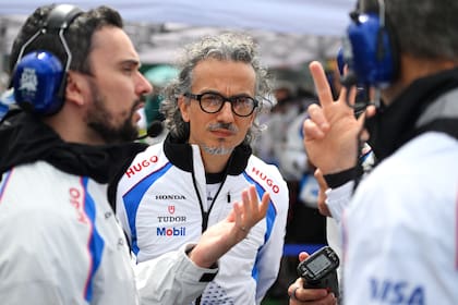 Laurent Mekies, el francés estaba a cargo del segundo equipo de la escudería austríaca, Racing Bulls. (Photo by Rudy Carezzevoli/Getty Images)