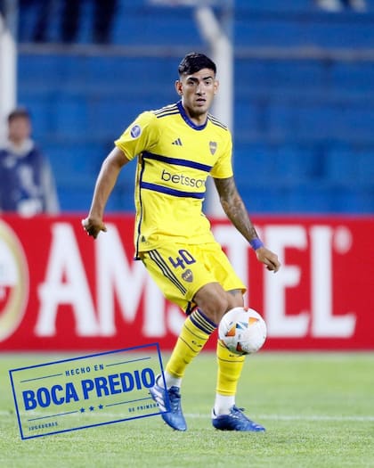 Lautaro Di Lollo debutó en Boca ante Nacional Potosí, por la Copa Sudamericana 2024