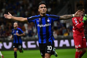 Inter goleó: Lautaro Martínez reanuda su sociedad con Lukaku y Correa se hace visible para Scaloni