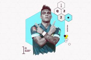 Lautaro Martínez, el socio de Messi en el ataque de la selección