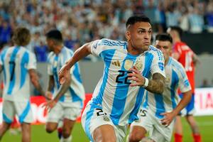 Carambola, VAR y desahogo: así fue el gol de Lautaro Martínez y el festejo de todos