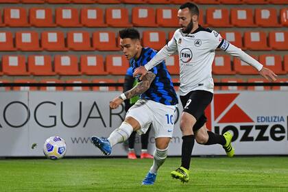 Lautaro Martínez lleva 15 goles en el actual torneo con Inter