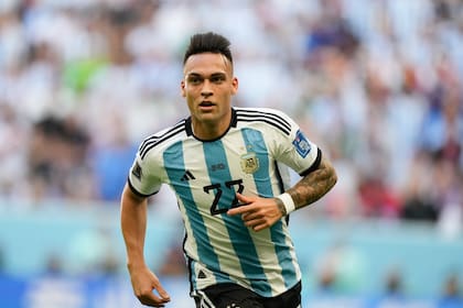 Lautaro Martínez todavía no pudo marcar ningún gol en el Mundial Qatar 2022