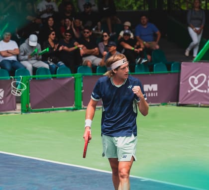 Lautaro Midón, de 21 años, cayó ante Gómez en la definición de Temuco; fue su segunda final de Challenger perdida