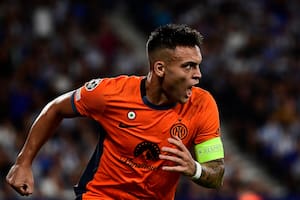 Lautaro Martínez salvó de la derrota al subcampeón de Europa con un gol a tres minutos del final