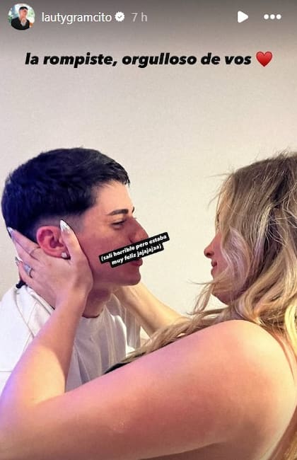 Lauty Gram se reencontró con Lucía de Gran Hermano