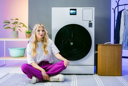 Lavasecarropas Bespoke AI Blanco: el aliado indiscutido.