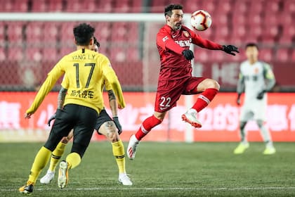 Ezequiel Lavezzi estuvo cuatro años en Hebei Fortune, donde cerró su carrera de futbolista