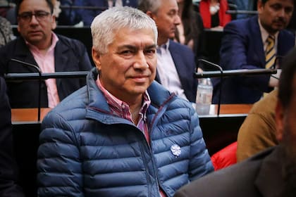 Lázaro Báez, en uno de los juicios que debió afrontar por corrupción