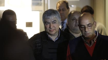 Lázaro Báez fue detenido ayer en el aeropuerto de San Fernando