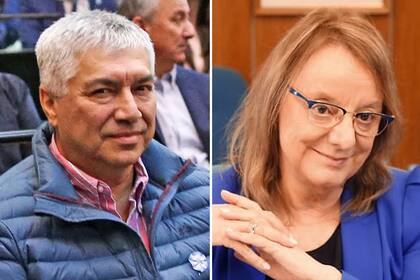 Lázaro Báez y Alicia Kirchner