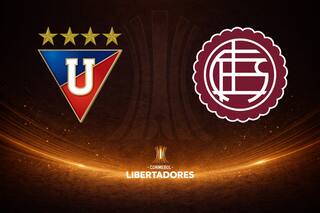 LDU Quito - Lanús: horario, TV y formaciones del partido de la fase de grupos de la Copa Libertadores