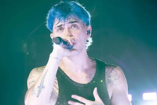 La advertencia de Luck Ra tras recibir un golpe en el escenario: “Es peligroso, mirá si me das en el ojo”