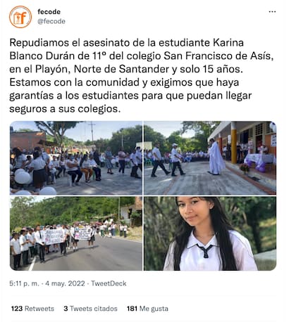 Le dan el adiós a Karina Blanco, joven asesinada tras capturar a su agresor