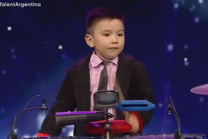 "Le dijimos si quería participar en la tele y él dijo que sí", contó la madre de la joven estrella (Foto: Captura Telefe)