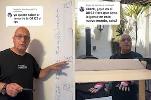 Le dijo a su hija que quería explicar Fórmula 1 en redes, se adueñó de su cuenta y se volvió viral con sus clases (Foto/TikTok: @cami.cu)