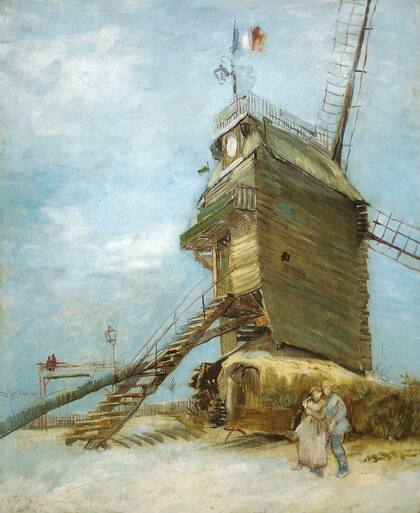 "Le Moulin de la Galette" (1886-7), de Van Gogh, pertenece al acervo del MNBA; es la única pieza pública del artista holandés que se encuentra en el país, pero no se descarta que haya otras obras en mano de coleccionistas privados 