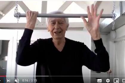 A los 91 años, Le Parc es dueño de una energía y sentido del humor envidiables