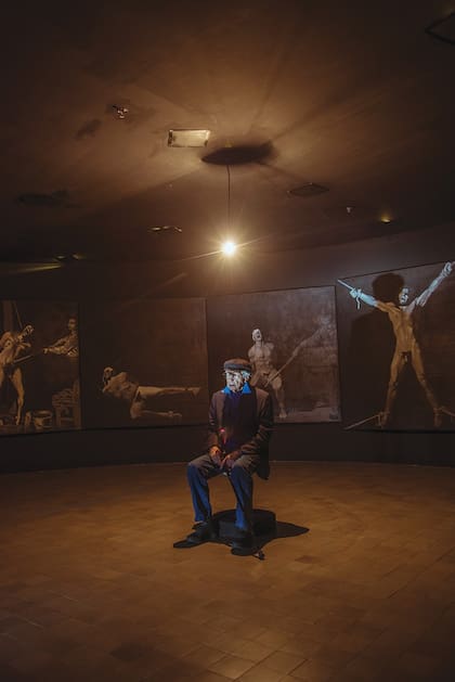 Le Parc realizó una serie de pinturas sobre la tortura en América Latina en 1972, con Gontran Guanaes Netto, Alejandro Marcos y José Gamarra