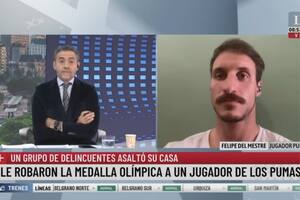 Le robaron la medalla olímpica a Felipe Del Mestre, jugador de Ruby Seven