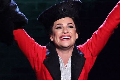 Lea Michele como Fanny Bryce en el musical Funny Girl
