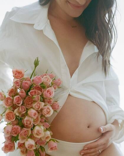 Lea Michel anunció que será mamá de una niña