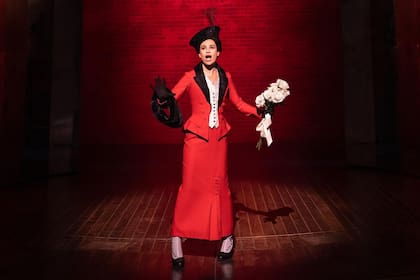 Lea Michele como Fanny Brice en el musical de Broadway Funny Girl