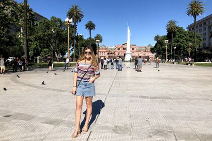 Lea hoy está preparando su regreso definitivo a la Argentina.