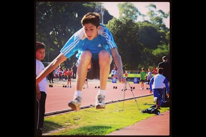 Leandro Bolmaro de chico