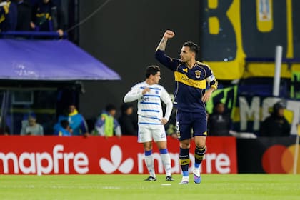 Leandro Paredes, capitán y figura de Boca, es nuevamente titular ante Cruzeiro: la apertura del marcador fue producto de su tiro libre cerrado que terminó conectando Merentiel sobre la línea.