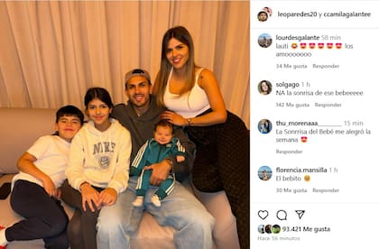Leandro Paredes confirmó que arrancan sus vacaciones