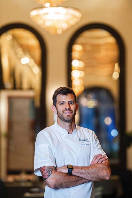 Leandro Rosas, chef ejecutivo