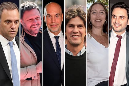 Leandro Santoro, Manuel Adorni, Maria Eugenia Vidal, Horacio Rodriguez Larreta, Martin Lousteau, Rodrigo Marra