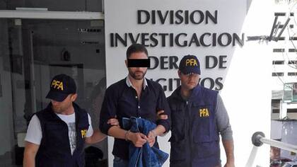 Leandro Santos fue detenido ayer en Núñez