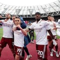 A West Ham el VAR le anuló el empate a los 95 minutos y el equipo de Arteta ganó un duelo crucial