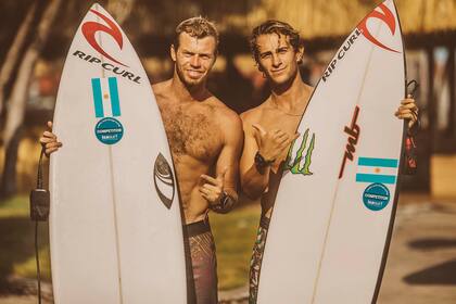 Leandro Usuna e Ignacio Gundesen (Gentileza Leandro Usuna)