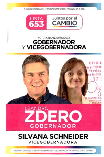 Leandro Zdero va con la lista 653