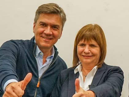Leandro Zdero y Patricia Bullrich