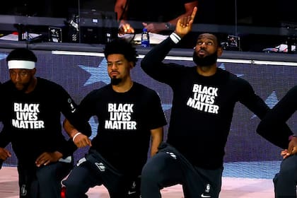 LeBron James, uno de los principales impulsores de "Black Lives Matter"