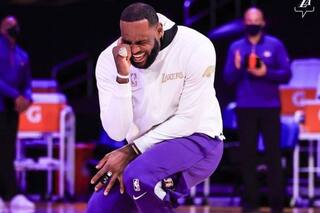 Super Bowl: LeBron James bailó en el show de medio tiempo y se llevó toda la atención