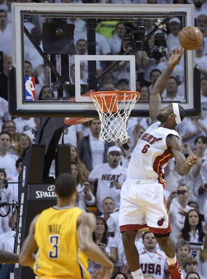 LeBron, el mejor jugador del mundo, y su capacidad de salto