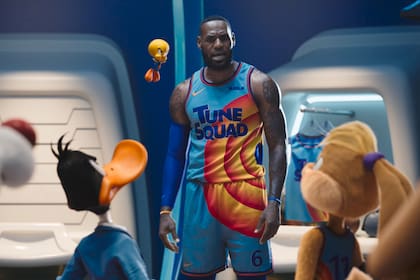 LeBron James en Space Jam 2