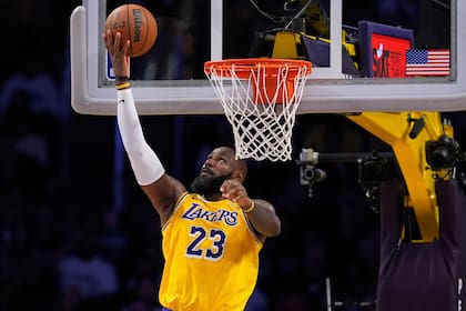 LeBron James, estrella de Los Angeles Lakers