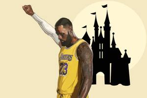 El Rey LeBron no es una marca Disney