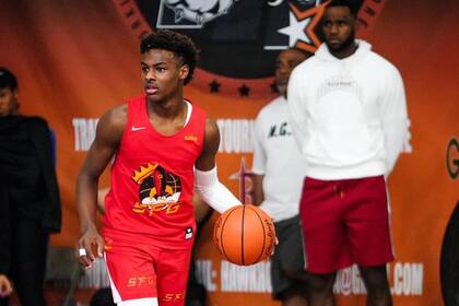 LeBron James Jr., a los 14 años ya acapara la atención de todos