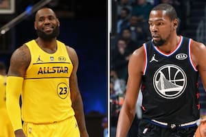 Team LeBron vs. Team Durant: horario y TV del juego estelar