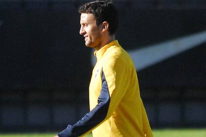 Ledesma volvió hoy a las prácticas