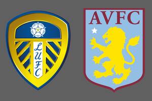 Leeds United y Aston Villa disputaron uno de los encuentros de la jornada del fútbol inglés