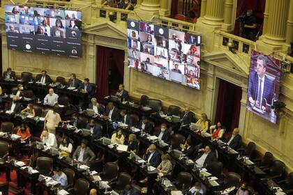 Legalización del aborto: las mejores fotos de la maratónica sesión en Diputados