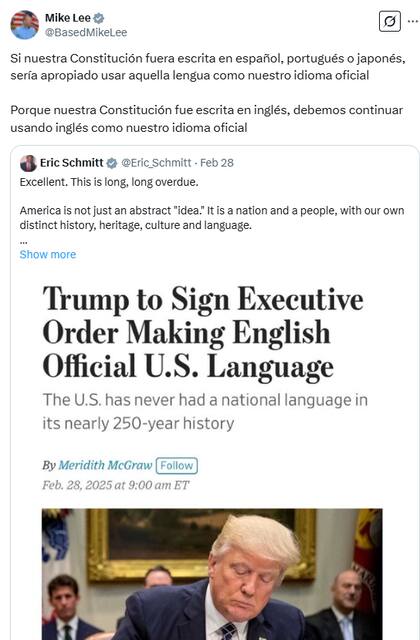 Legisladores republicanos respaldaron la medida, argumentando que "promueve la integración"